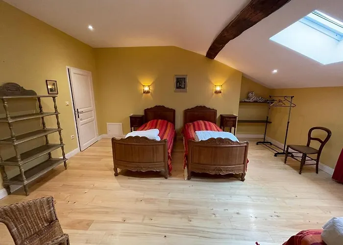 La Ferme De Villeneuve 招待所 Saint-Antoine (Gers)